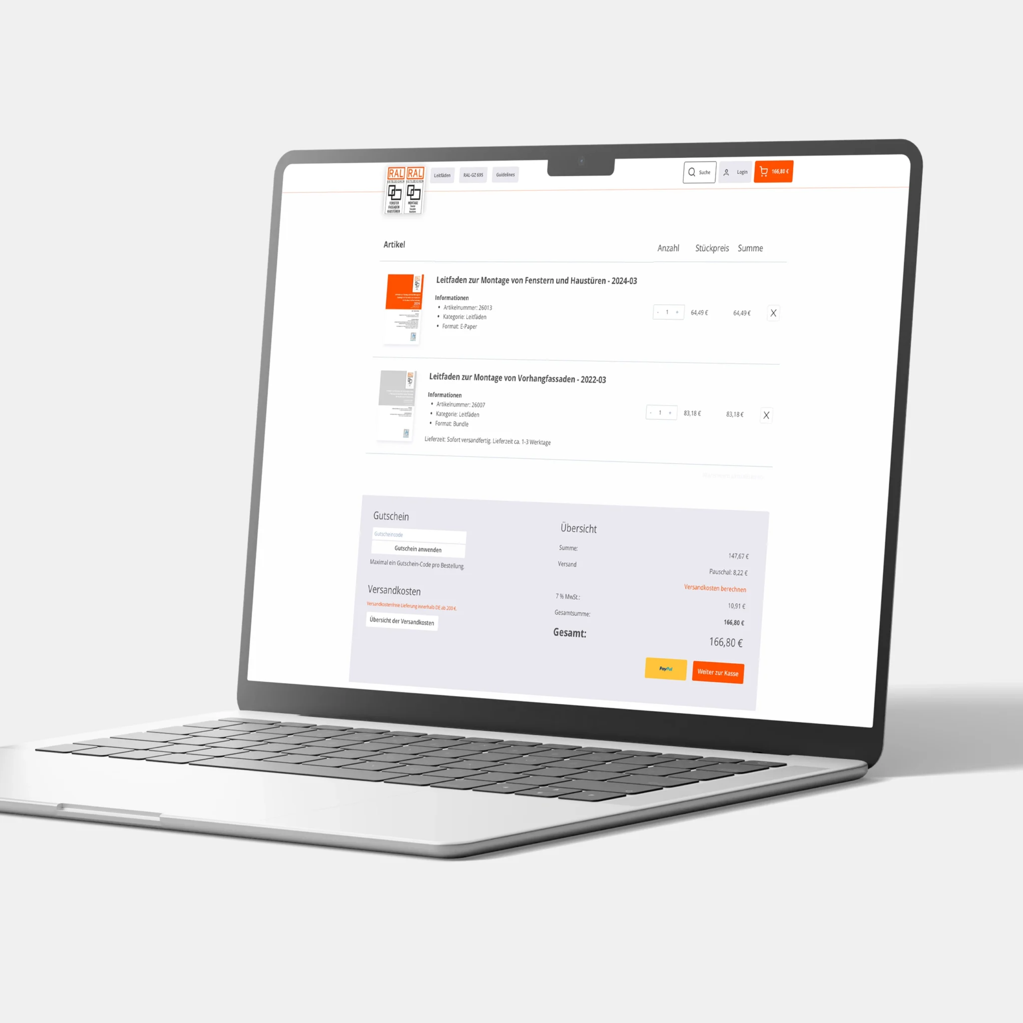 Güte-Shop Projektmotiv